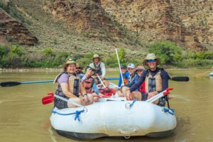 Desolation Family Smiles - Desolation Canyon - Mild to Wild Rafting