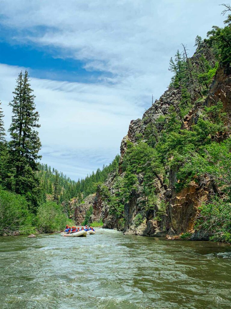 Upper Piedra Rafting Scenery - Upper Piedra - Mild to Wild