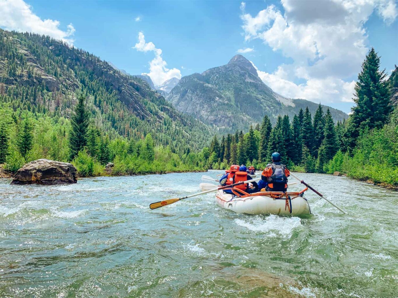 Scenic Upper Animas River - Upper Animas Rafting - Mild to Wild