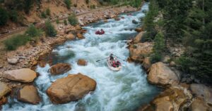 Upper Animas No Name Rapid - Upper Animas - Mild to Wild Rafting