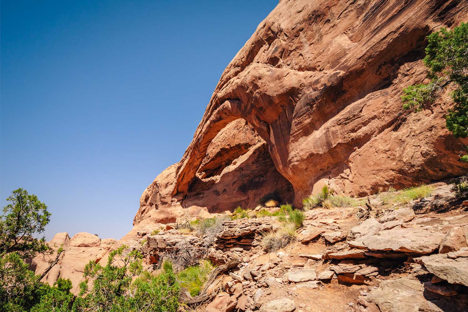 Longbow Arch Trail In Moab, Utah - Mild to Wild Rafting & Jeep Tours