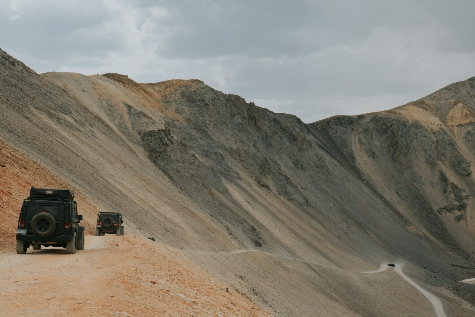 Of roading Imogene Pass in Telluride - Mild to Wild