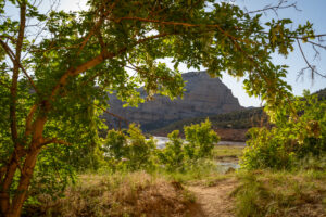 Yampa River - Mathers Hole - Scenic View from Camp - Mild to Wild