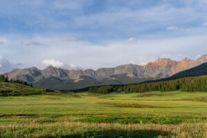 mountain range near Telluride, Mild to Wild