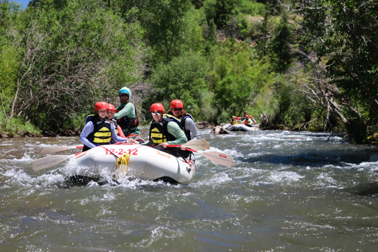 rafting on the San Miguel River - Mild to Wild