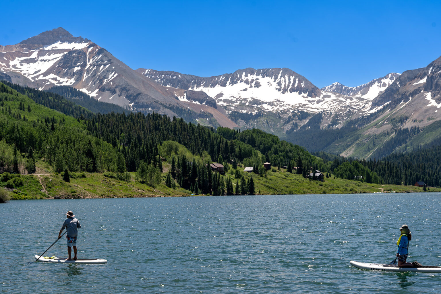 Telluride - Trout Lake Paddleboarding - Mild to Wild