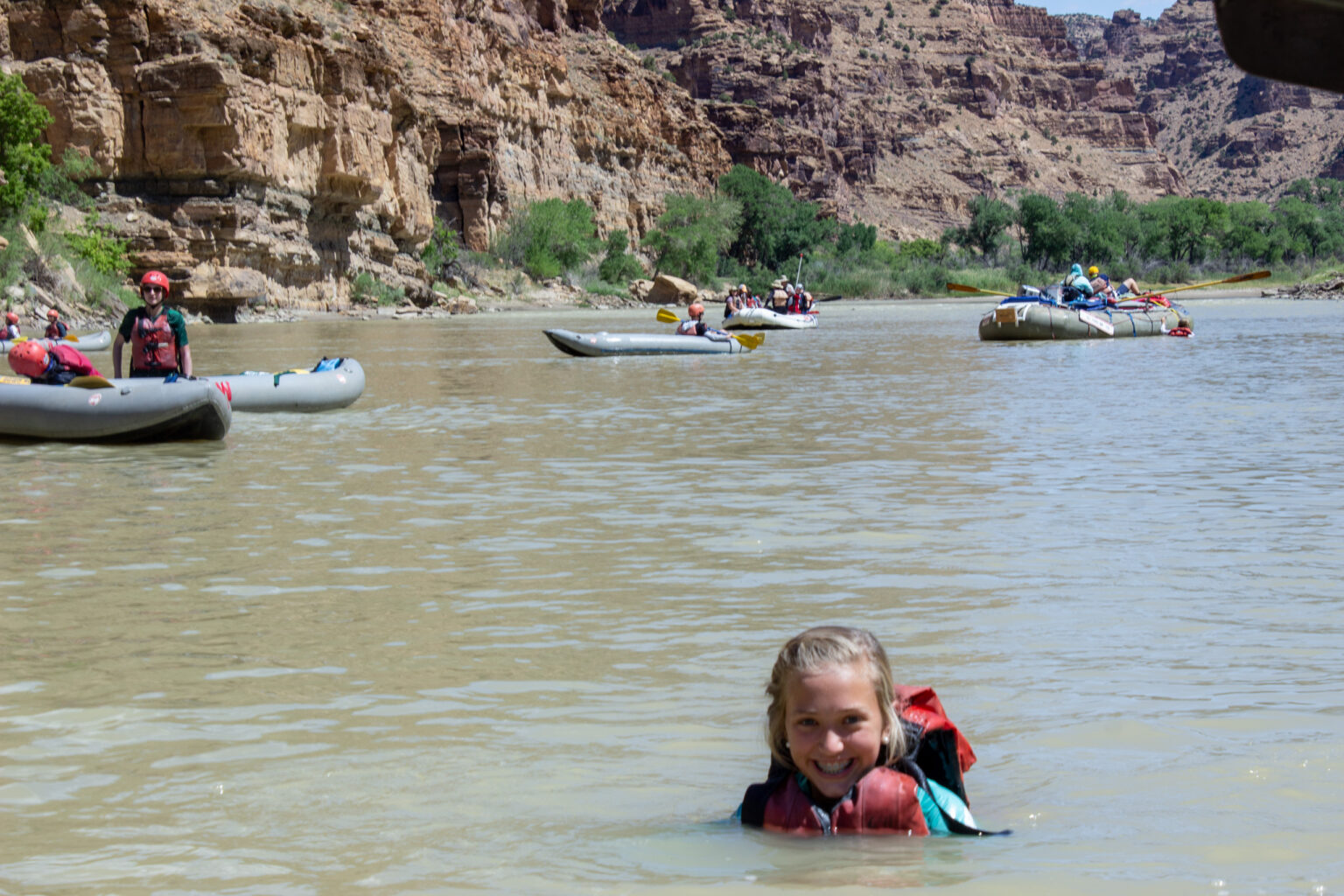 Desolation Canyon - Smiles from the water - Mild to Wild