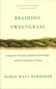 Book cover of Braiding Sweetgrass