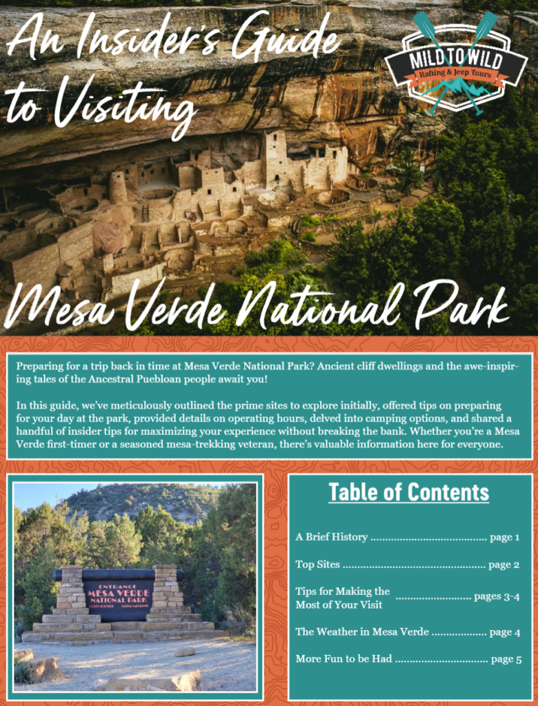 Preview of Mesa Verde First Timer's Guide