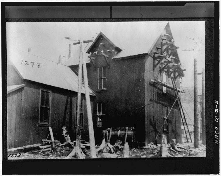 1895 image of Ames Power Plant in Colorado