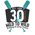 Mild to Wild's 30 anniversary logo