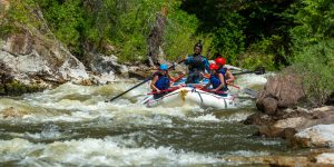 white water rafting Piedra River in Pagosa Springs