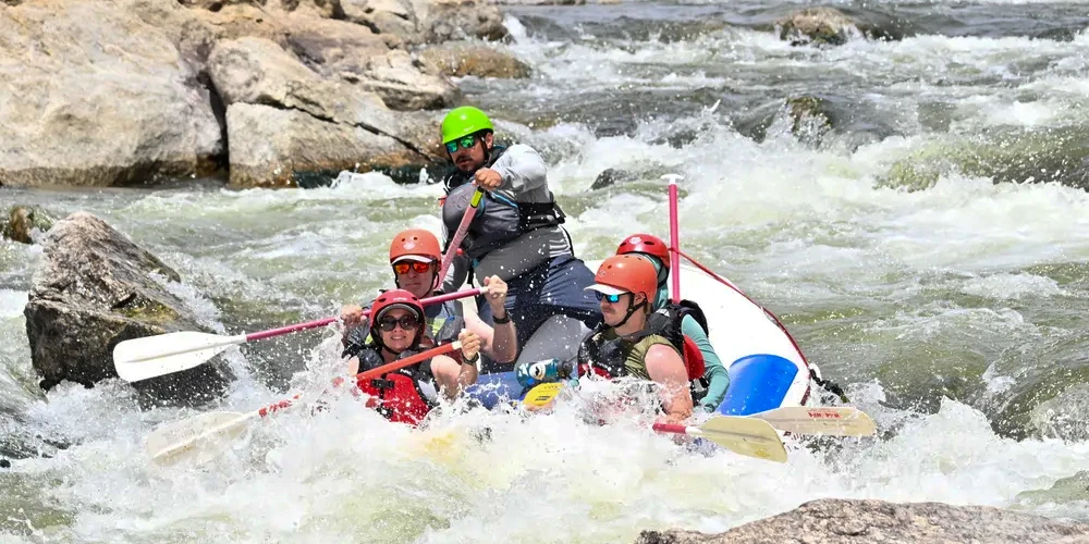 Arkansas River Rafting - Browns Canyon - Big Splash Joey rafting Zoom Flume