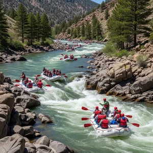 Arkansas River rafting Mild to Wild