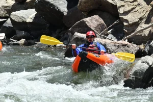 Browns Canyon Inflatable Kayaking on the Arkansas River