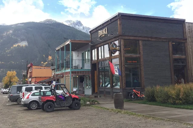 The Eureka Station in Silverton, CO