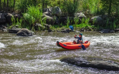 Inflatable Kayak - Lower Animas - Mild to Wild Raft