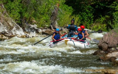 white water rafting Piedra River in Pagosa Springs