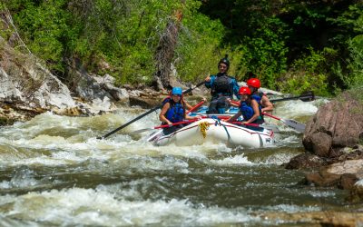 white water rafting Piedra River in Pagosa Springs